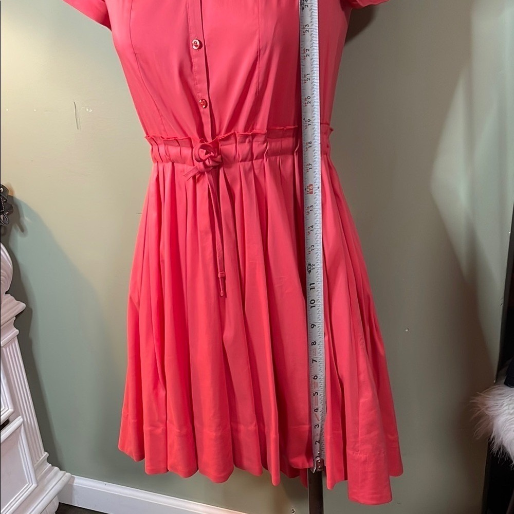 ARMANI EXCHANGE Women's orqnge Shirt Dress - Picture 11 of 13